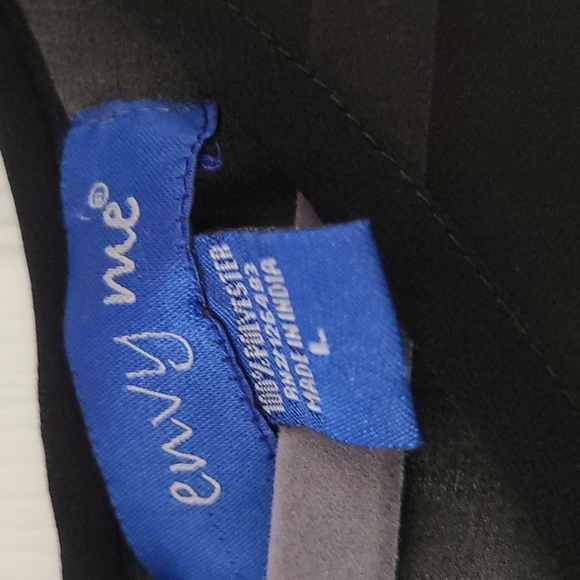 Envy Me Black Sheer Top - Picture 2 of 7